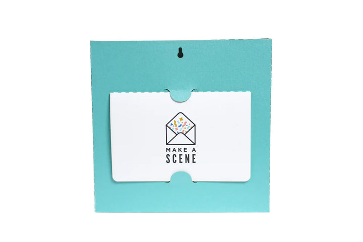 Birthday Cake Pop Up Scene Card