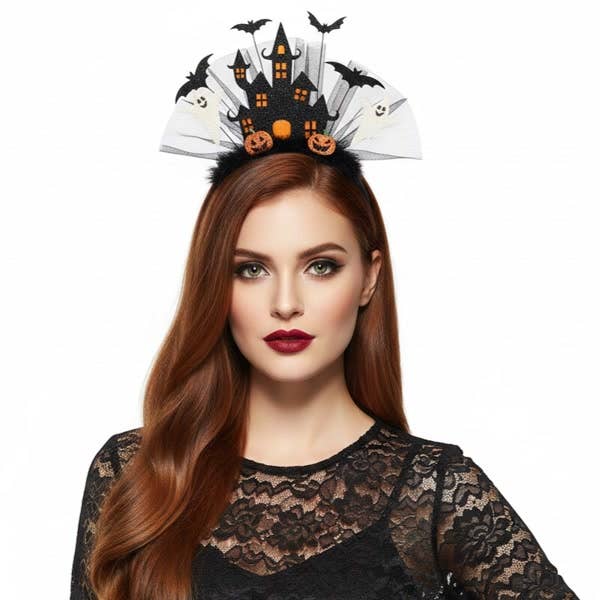 Haunted Castle Halloween Headband