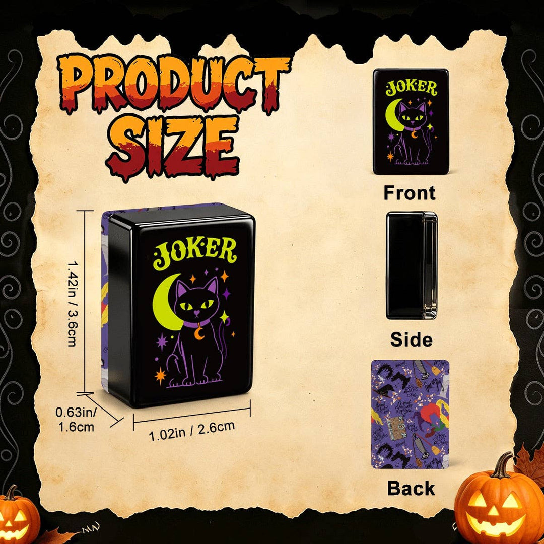 Sistas in Purple with Pumpkin Hex Halloween Mahjong Tiles