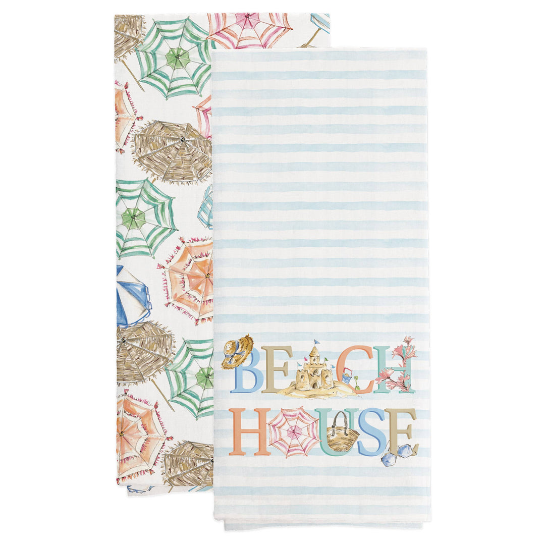 Rosanne Beck Beach House Tea Towel Set