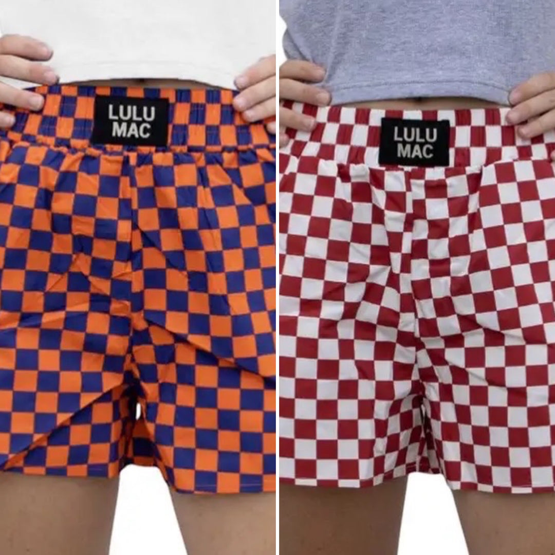 Lulu Mac Check Boxer Short