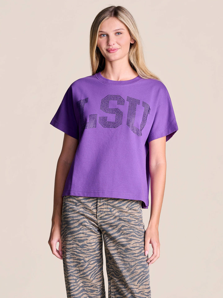 The MVP Rhinestone Tee | LSU