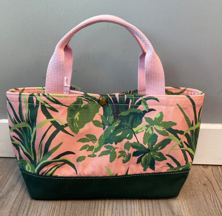 MadCap Cottage Pink Palm Smallest Tote