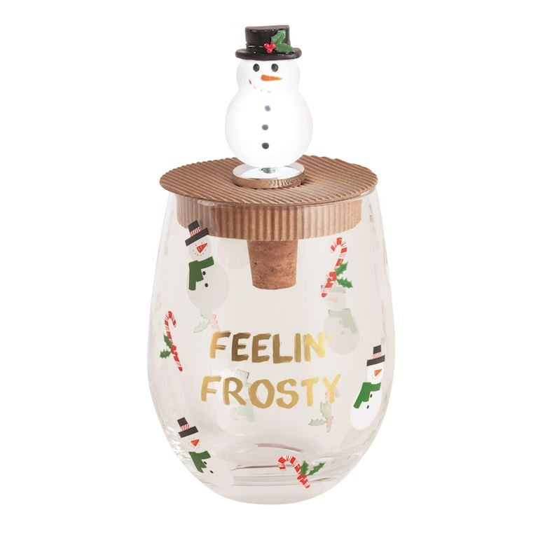 Christmas Glass &amp; Light Up Stopper Sets
