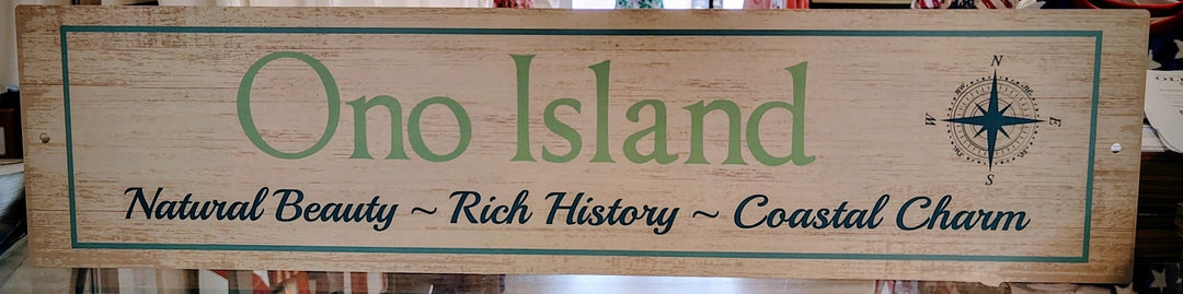 Coastal Icon Aluminum 24x6 Signs *Pickup Only*