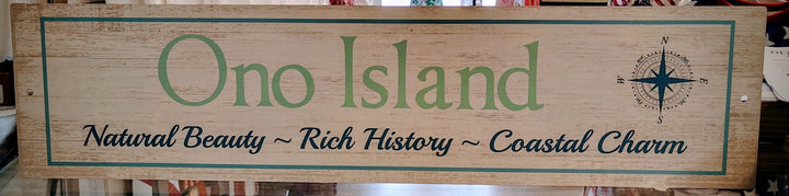 Coastal Icon Aluminum 24x6 Signs *Pickup Only*