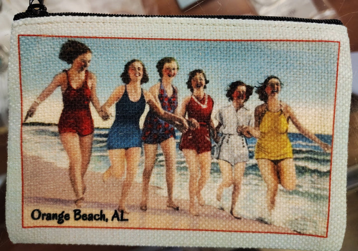 Canvas Small Zipper Pouch