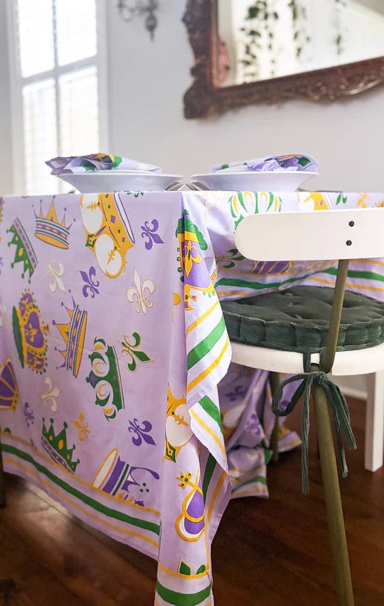 Mardi Gras Crown Table Runner