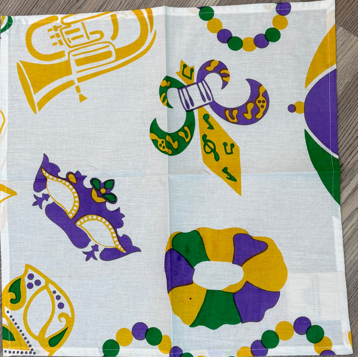 Mardi Gras Second Line Handkerchief Set