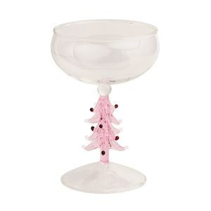 Christmas Coupe Glasses
