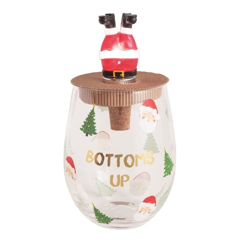 Christmas Glass &amp; Light Up Stopper Sets