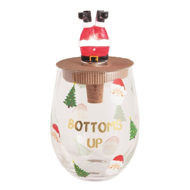 Christmas Glass &amp; Light Up Stopper Sets