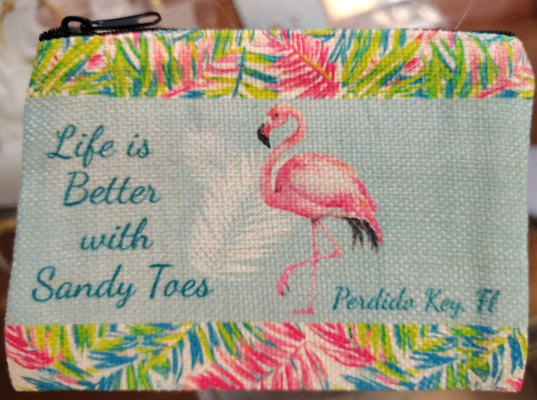 Canvas Small Zipper Pouch