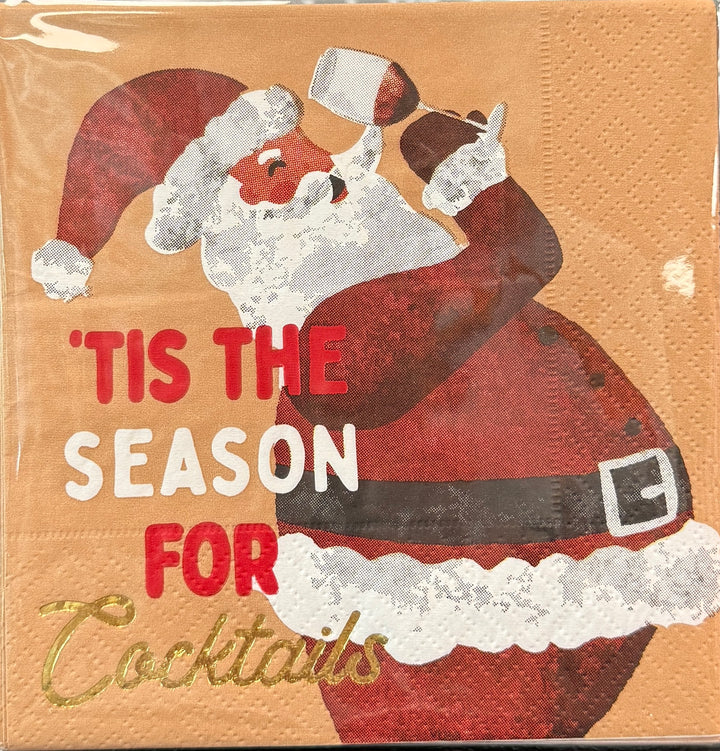Holiday Bar Napkin Display
