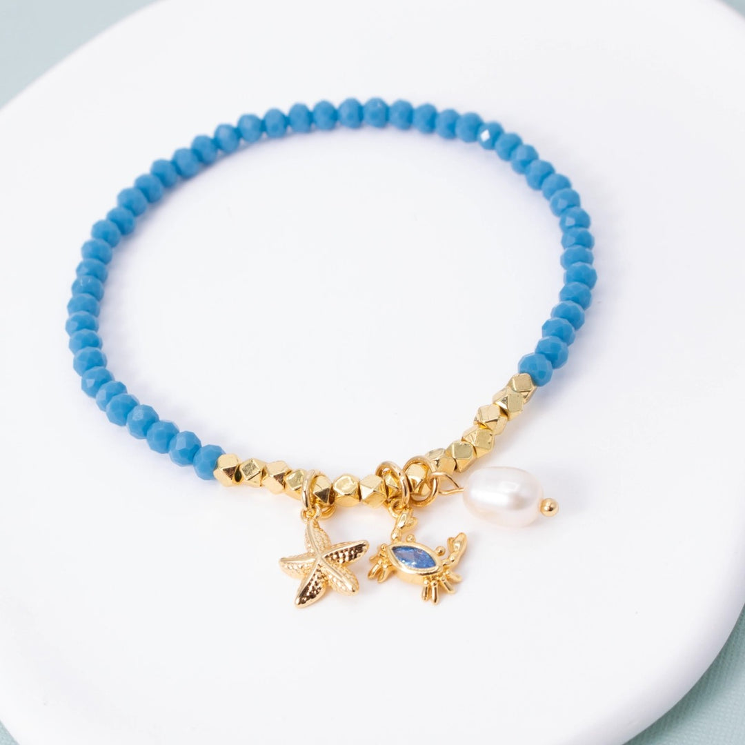 Splendid Iris Stretch Charm Bracelets