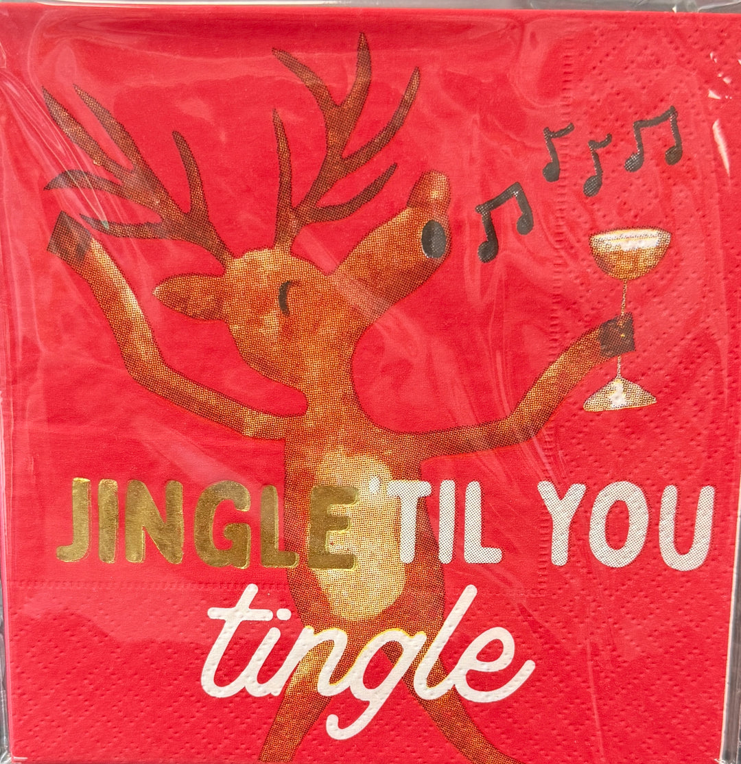 Holiday Bar Napkin Display