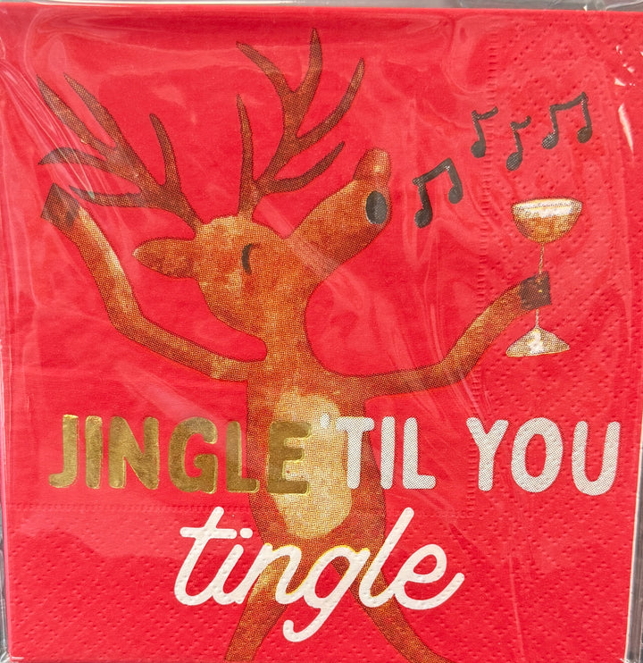 Holiday Bar Napkin Display
