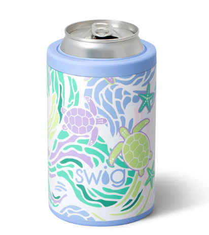 Swig Sea Swirl Can Coolie