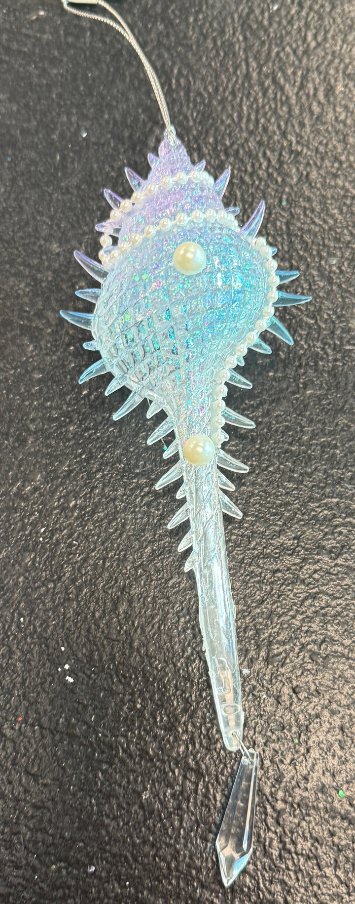 Iridescent Shell And Pearl Ornaments