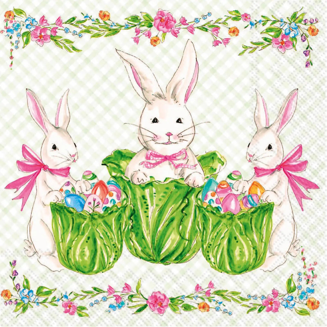 20 Count Paper Cocktail Napkins (Cabana)
