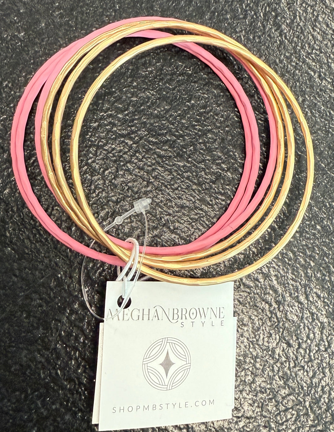 Mabel 6 Piece Pink Bracelet