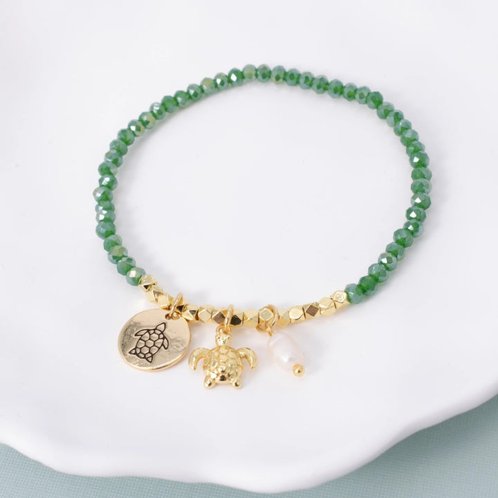 Splendid Iris Stretch Charm Bracelets