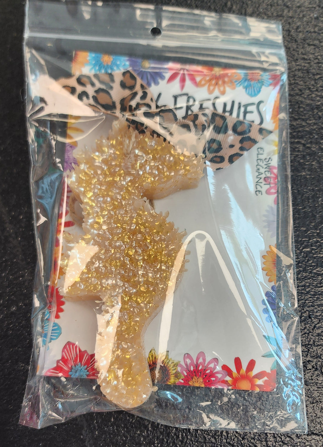 Seahorse Freshie w/Ribbon