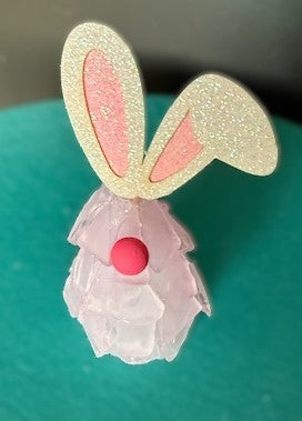 Seaglass Easter Bunny