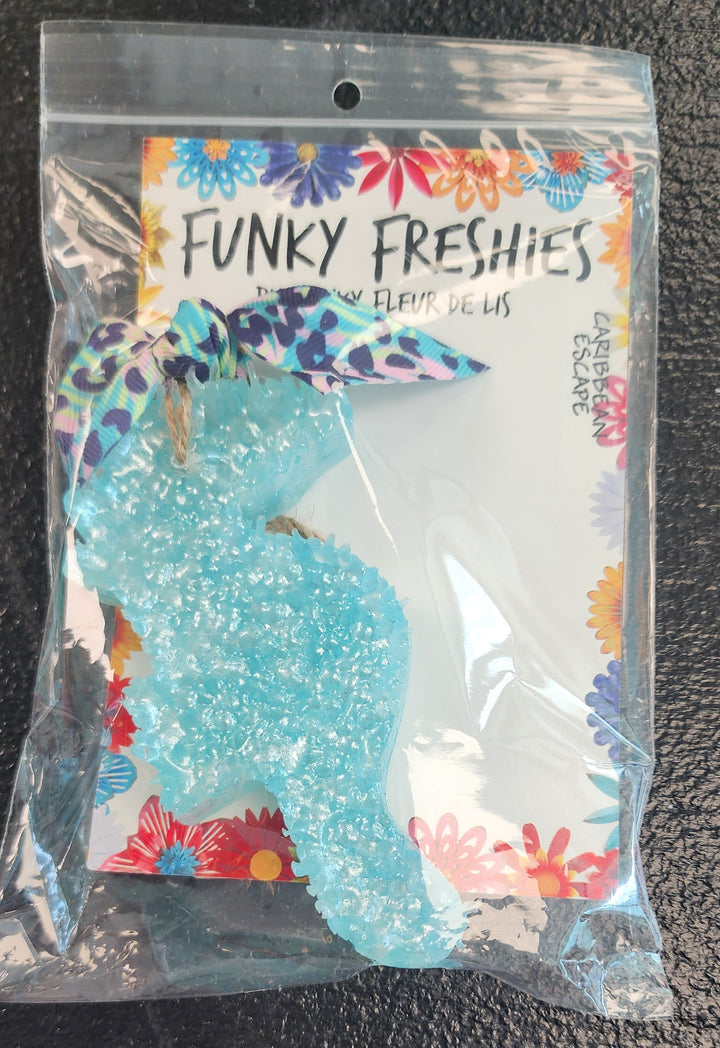 Seahorse Freshie w/Ribbon