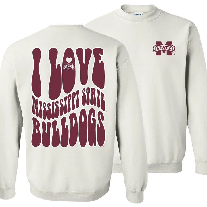Miss State Love Team Sweatshirt