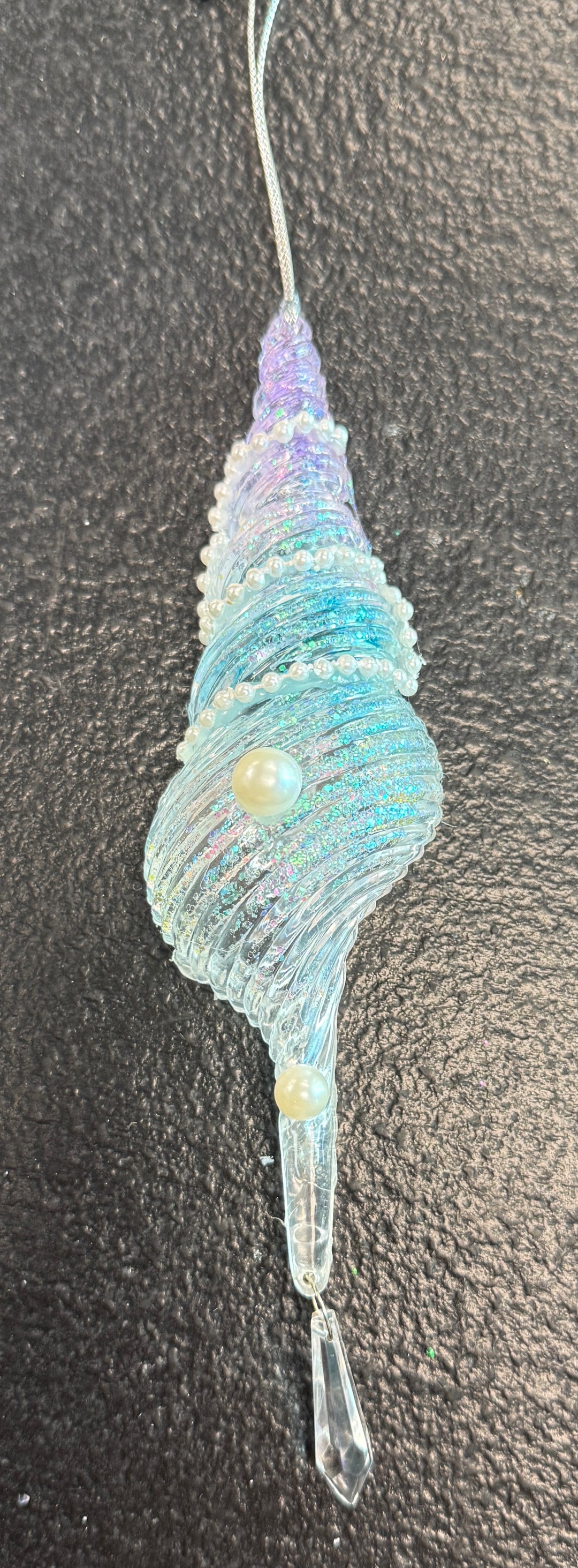 Iridescent Shell And Pearl Ornaments