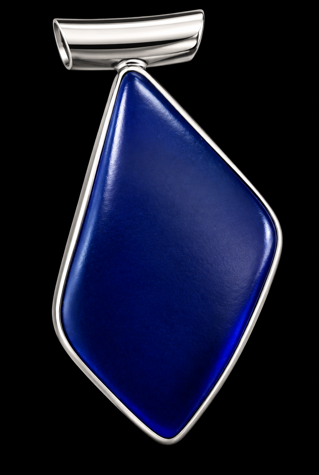 Sterling Silver Blue Fancy Pendants
