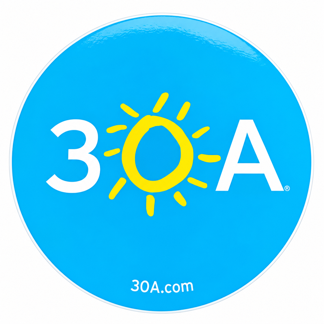30A Round Sticker
