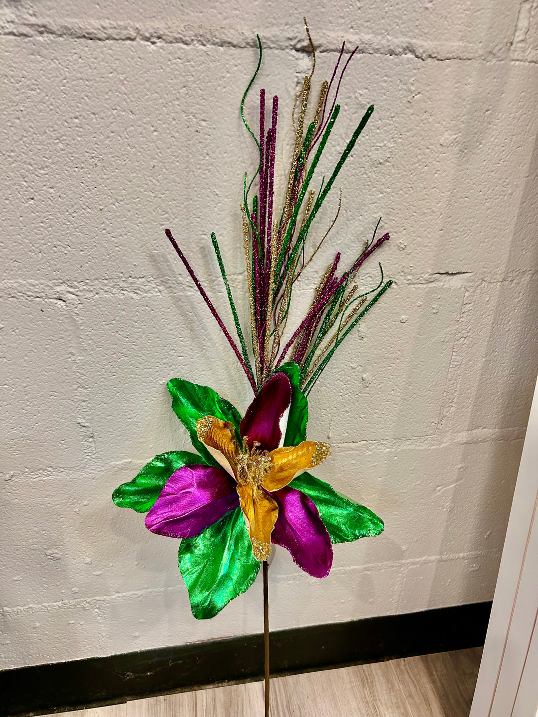 Purple Green &amp; Gold Magnolia