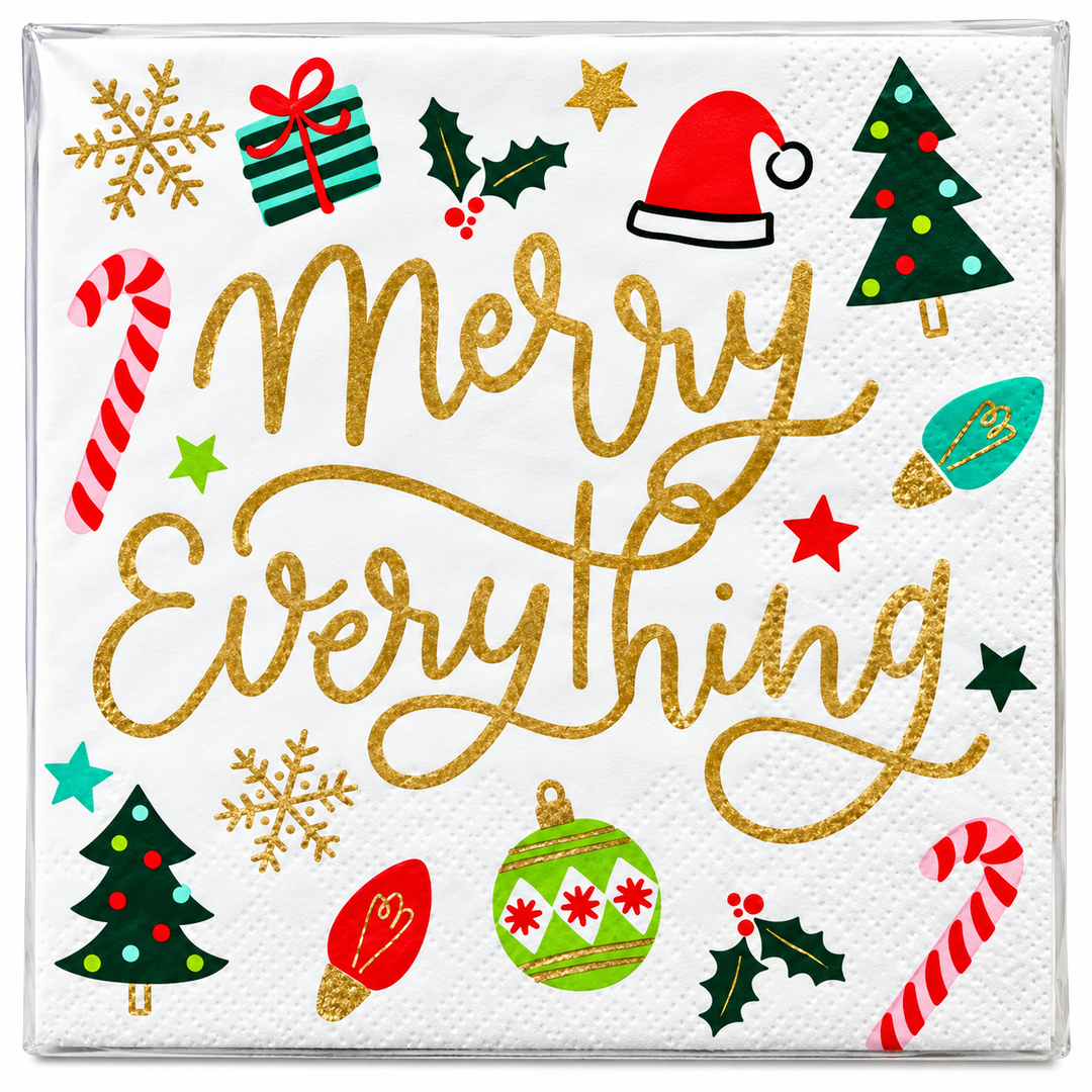 20 Pack of Beverage Napkins