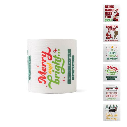 North Pole Plumbing Co Hilarious Holiday Toilet Paper