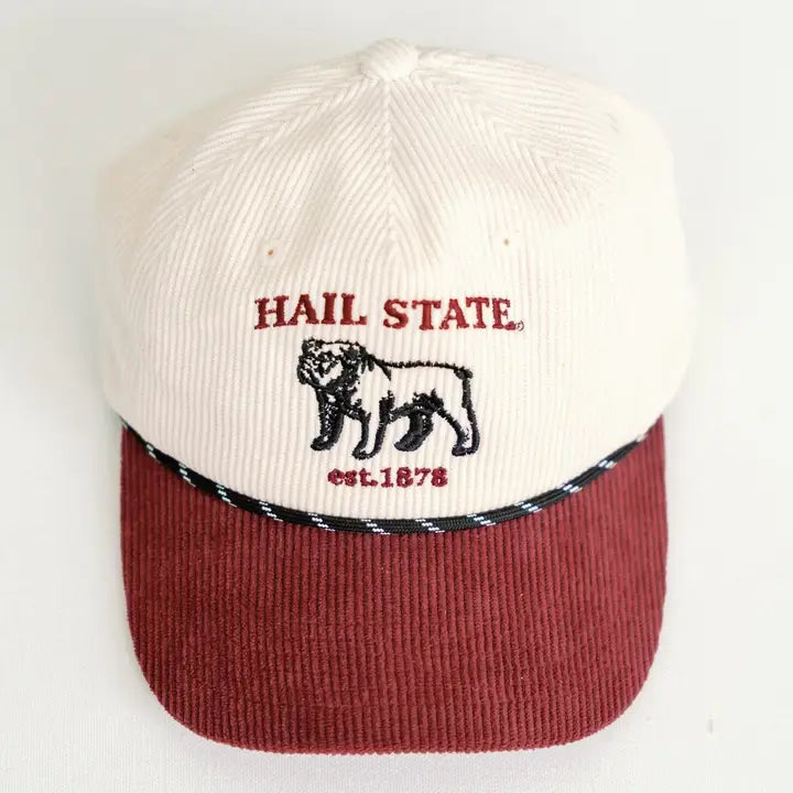 Mississippi State Collegiate Corduroy Hat