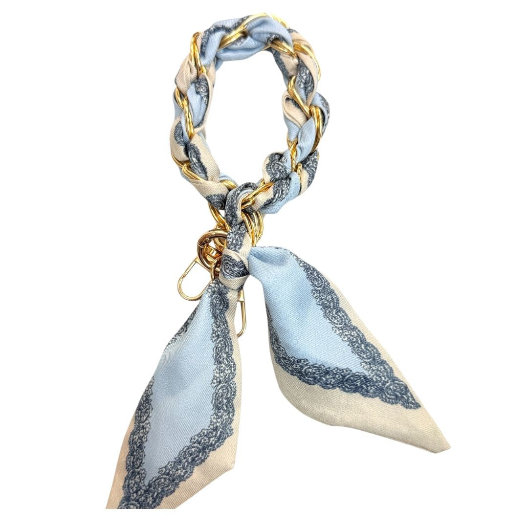 Phone Wristlet Bag Scarf Charm