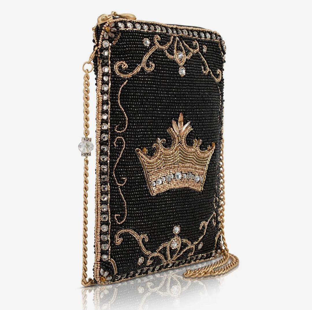 Royalty Gold Crown Mini Crossbody