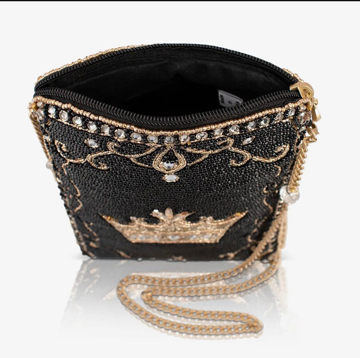 Royalty Gold Crown Mini Crossbody