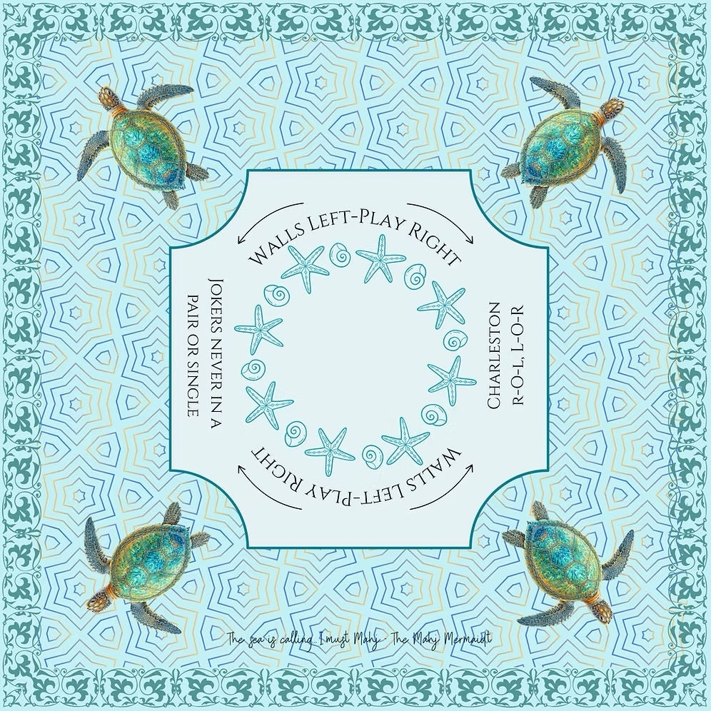 Under the Sea Mahjong Mat
