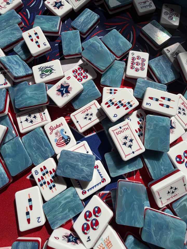 Mac+ Miller  Red, White &amp; Blues Collection Set (Tiles &amp; Dice)