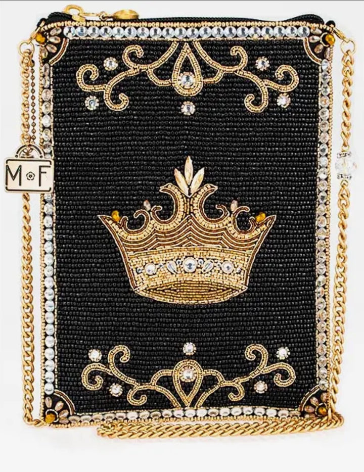 Royalty Gold Crown Mini Crossbody