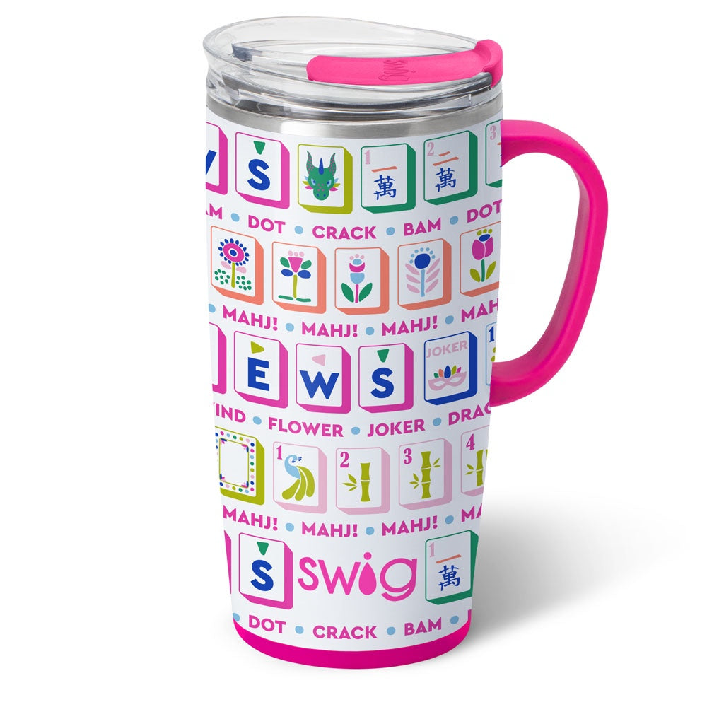 Mahjong Travel Mug 22oz