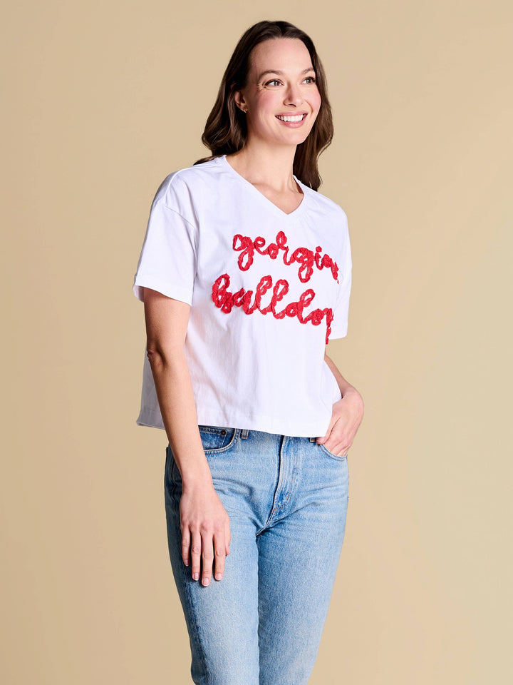 The Rally Script Tee | Georgia