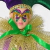 Jester Onion Ornament, Purple, 12 Inch