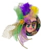 Mardi Gras Jester Face Magnet, Assorted