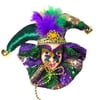 Mardi Gras Jester Face Magnet, Assorted