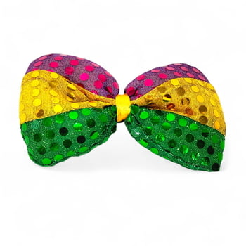 LED Bow Tie, Multicolor Sequin, Light-Up